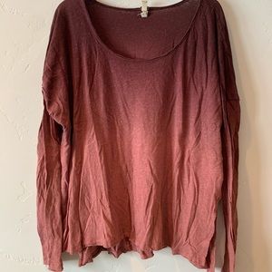 Free People Ombré shirt